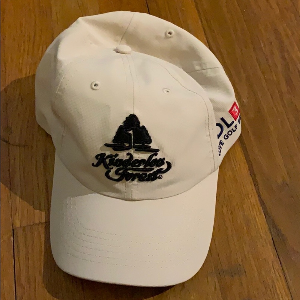 Kinderlou Forest Tan Golf hat cap Davis love